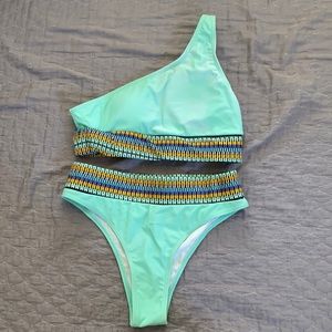 Off Shoulder Bathing Suit